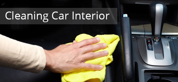 Cleaning Car Interior