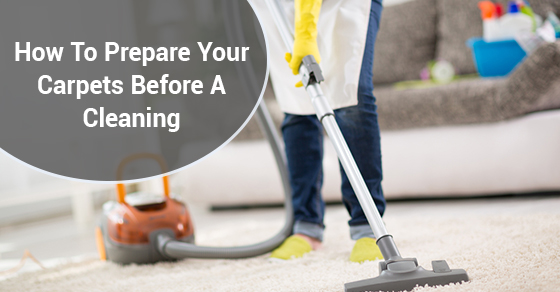 how to prepare for carpet cleaning
