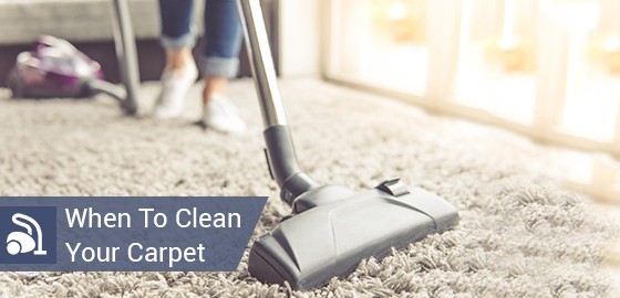 When To Clean Your Carpet