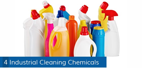 4 Types Of Industrial Cleaning Chemicals