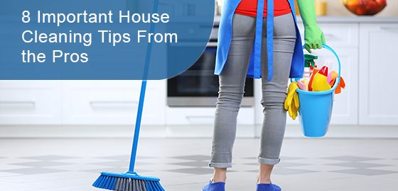 House cleaning tips from the pros