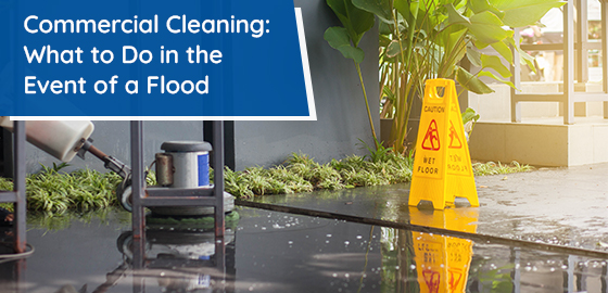 Commercial cleaning: What to do in the event of a flood