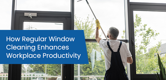 How regular window cleaning enhances workplace productivity