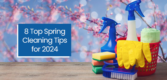 8 top spring cleaning tips for 2024